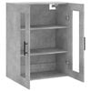 vidaXL Wandschrank Betongrau 69,5x34x90 cm