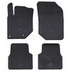 vidaXL Autofu&szlig;matte 4 pcs Schwarz geeignet f&uuml;r C4 , C4X , 2008 TPE