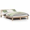 vidaXL Massivholzbett ohne Matratze 160x200 cm Kiefernholz