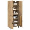 vidaXL Highboard Artisan-Eiche 69,5 x 34 x 180 cm Holzwerkstoff