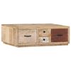 vidaXL Couchtisch 90x60x30 cm Massivholz Mango