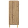 vidaXL Sideboard Artisan-Eiche 69,5 x 34 x 90 cm Holzwerkstoff