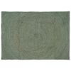 vidaXL Bereichsteppiche Olive Gr&uuml;n 120 x 170 cm Jute