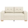 vidaXL Loveseat-Sofa Leinen 120 cm