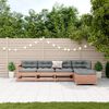 vidaXL 5-tlg. Garten-Lounge-Set mit Kissen Massivholz Douglasie