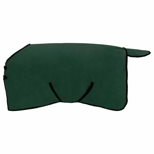 vidaXL Pferdedecke Dunkelgr&uuml;n 75 cm Polyester