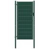 vidaXL Gartentor aus PVC und Stahl 100 x 124 cm Gr&uuml;n