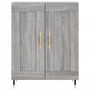 vidaXL Sideboard Grau Sonoma 69,5x34x90 cm Holzwerkstoff