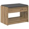 vidaXL Flurbank Artisan-Eiche 63 x 38 x 45 cm