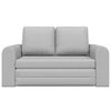 vidaXL Schlafsofa Wolkengrau 148 x 71 x 83 cm Stoff