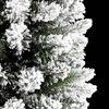 vidaXL K&uuml;nstlicher Weihnachtsbaum mit 300 LEDs mit St&auml;nder Wei&szlig; 240 cm