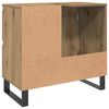 vidaXL Waschbeckenunterschrank Artisan-Eiche 65x33x60 cm Holzwerkstoff