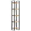 vidaXL B&uuml;cherregal 5 F&auml;cher 40x30x180 cm Mango Massivholz