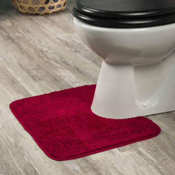 Sealskin WC-Vorleger WC-Matte Doux 45 x 50 cm Rot 294428459