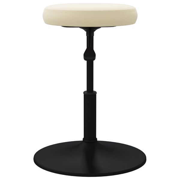 vidaXL Esszimmerst&uuml;hle 4 Stk. Creme Samt