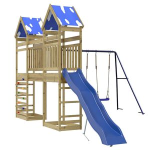 vidaXL Spielturm Impr&auml;gniertes Kiefernholz