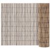vidaXL Gartenzaun 500x80 cm Schilf