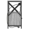 vidaXL Nachttisch Graues Sonoma 40 x 31 x 60 cm Holzwerkstoff