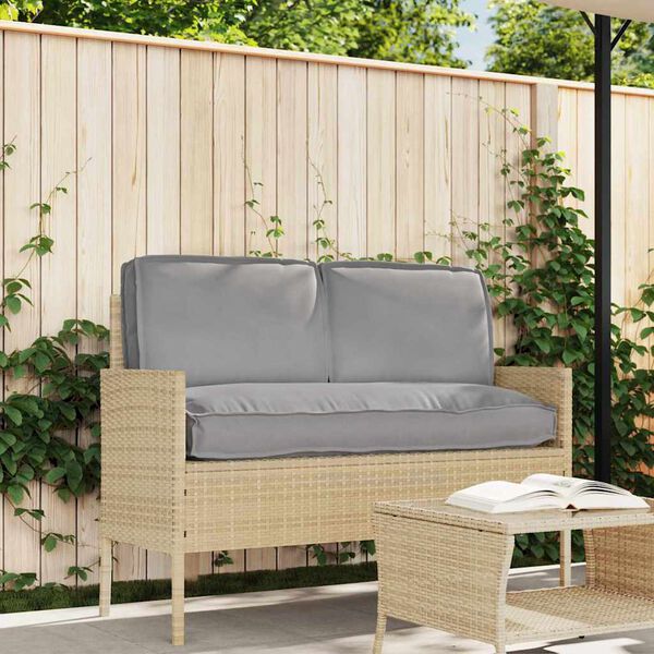 vidaXL Kissenset 3 pcs Grau Oxford-Stoff