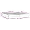 vidaXL Boxspringbettgestell Cappuccino-Braun 200x200 cm Kunstleder