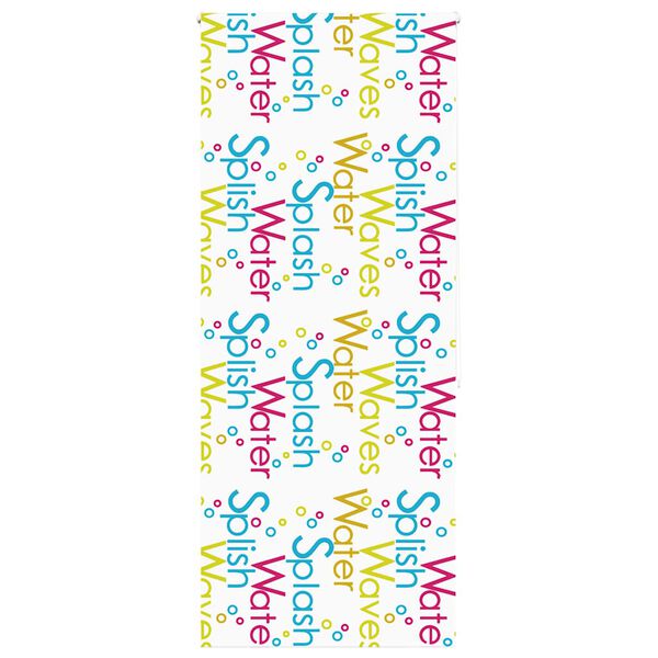 vidaXL Duschrollo 100x240 cm Stoffbreite 96 cm