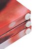vidaXL Raumteiler klappbar 120 x 170 cm Rose Rot