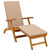 vidaXL Liegestuhl zum Verstellen und Klappen 55 x 146 x 91 cm