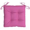 vidaXL Stuhlkissen 2 Stk. Rosa 50x50x7 cm Oxford-Gewebe