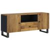 vidaXL TV-Schrank 105x33,5x46 cm Massivholz Mango & Holzwerkstoff