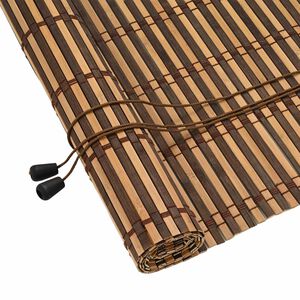 vidaXL Rollo Braun 40 x 220 cm Bambus