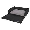Kerbl Auto-Hundebett 80x60 cm Grau und Schwarz