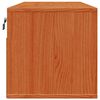 vidaXL Wandschrank Wachsbraun 80 x 30 x 30 cm Massives Kiefernholz