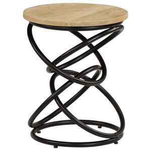 vidaXL Beistelltisch Mango Massivholz 40&times;50 cm
