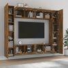 vidaXL 8-tlg. TV-Schrank-Set R&auml;uchereiche Holzwerkstoff