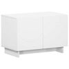 vidaXL TV-Lowboard 60 x 34,5 x 40 cm Wei&szlig; Holzwerkstoff