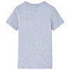 Kinder-T-Shirt Grau 140