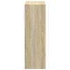 vidaXL Bücherregal Sonoma-Eiche 60x24x76 cm Holzwerkstoff