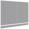 vidaXL Markisenersatzstoff Anthrazit und Wei&szlig; 280 x 195 cm Polyester