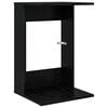 vidaXL Beistelltisch Schwarz Eichen-Optik 40 x 38 x 62,5 cm