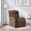 vidaXL Relaxsessel Braun Stoff