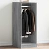 vidaXL Kleiderschrank Grau Sonoma 48x41x102 cm Holzwerkstoff