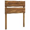 vidaXL Kopfteil mit Live Edge ROSTOCK Natur 90 cm Massivholz Akazie