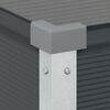 vidaXL Pflanzk&uuml;bel Anthrazit 100 x 45 x 90 cm Verzinkter Stahl