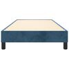 vidaXL Boxspringbettgestell Dunkelblau 90x200 cm Samt