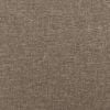 vidaXL Bettgestell ohne Matratze Taupe 120x190 cm Stoff