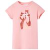 Kinder-T-Shirt Rosa 116