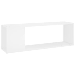 vidaXL TV-Schrank Wei&szlig; 100x24x32 cm Holzwerkstoff