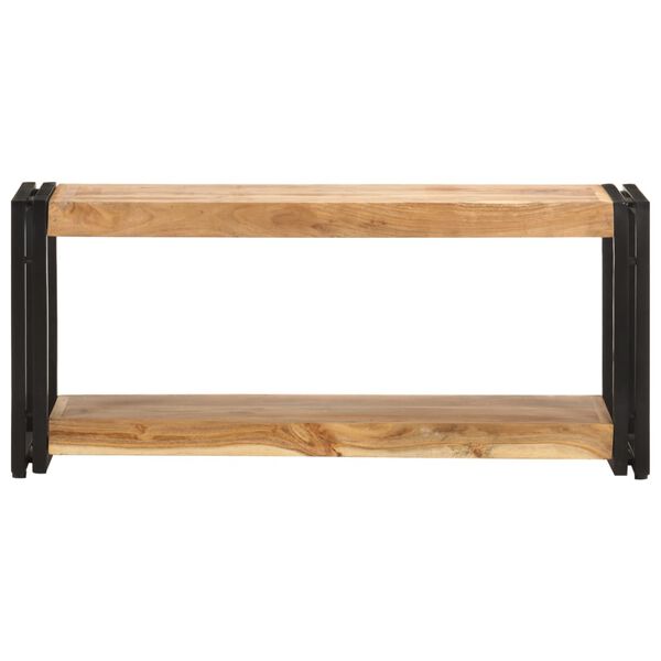 vidaXL TV-Schrank 90x30x40 cm Akazie Massivholz