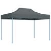 vidaXL Profi-Partyzelt Faltbar 3&times;4 m Stahl Anthrazit