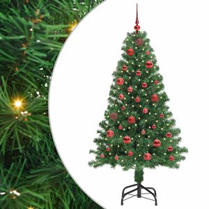 vidaXL K&uuml;nstlicher Weihnachtsbaum mit 150 LEDs mit St&auml;nder Gr&uuml;n 150 cm